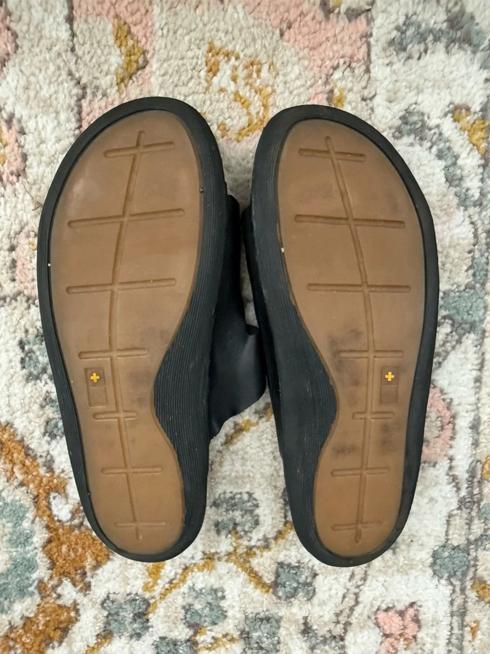 Dr. Martens Men's Leather Double Strap Slide Sandals Black Size 11 Summer Beach